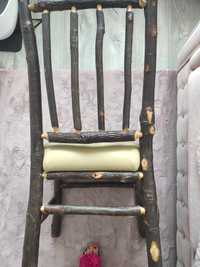 Krzesła 3szt wykonane w stanie INDIANA