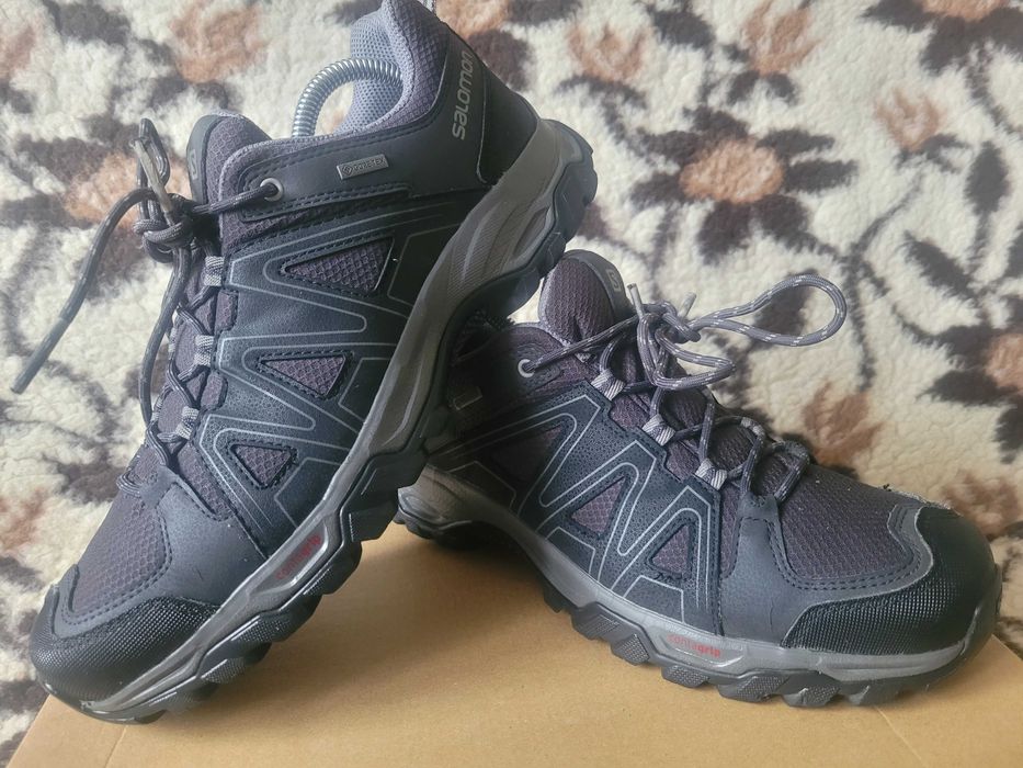 Super wodoodporne buty trekking Salomon Sanford GTX 42 2/3 świetnystan