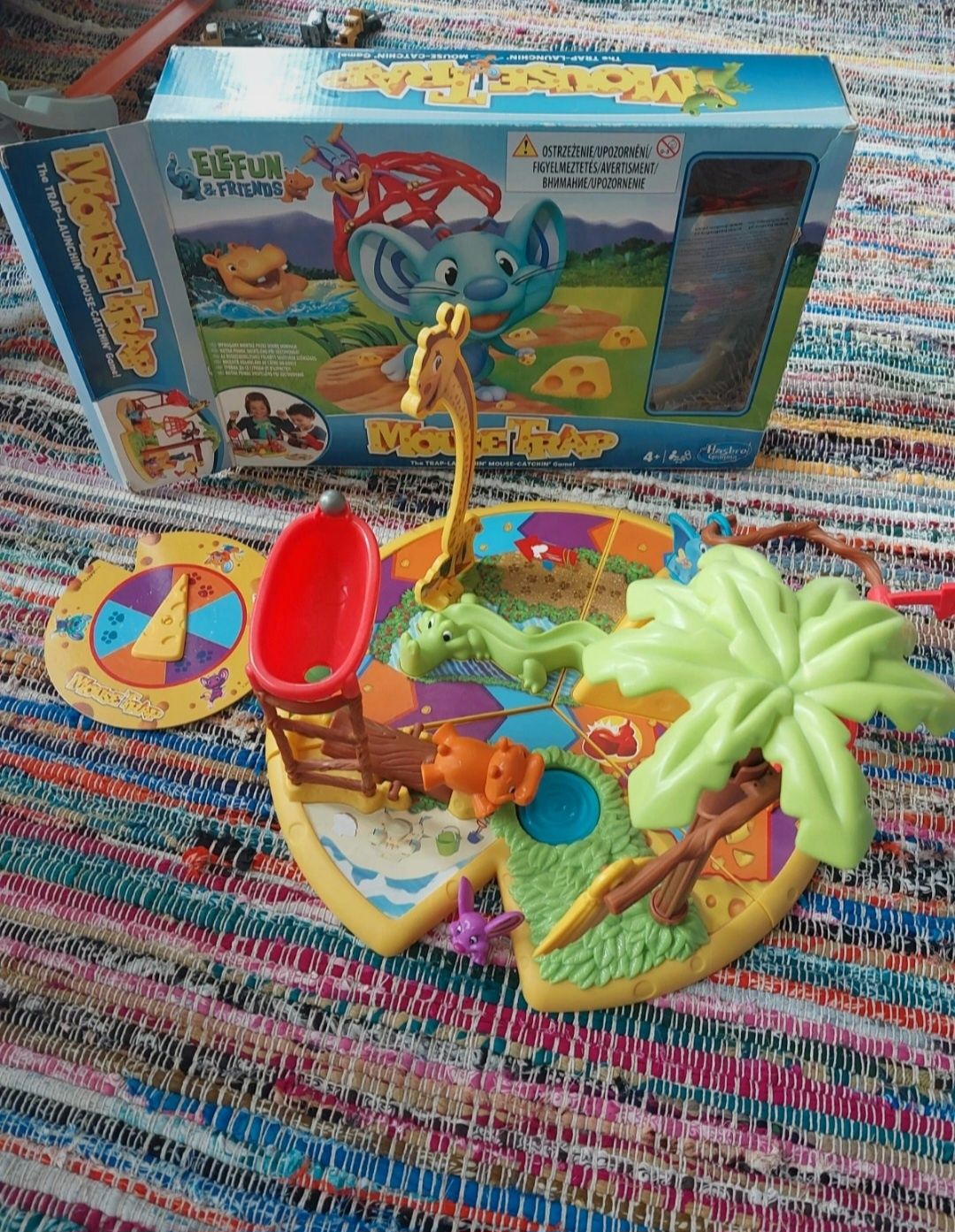gra planszowa pułapka na myszkę (Mouse Trap) wiek 4+