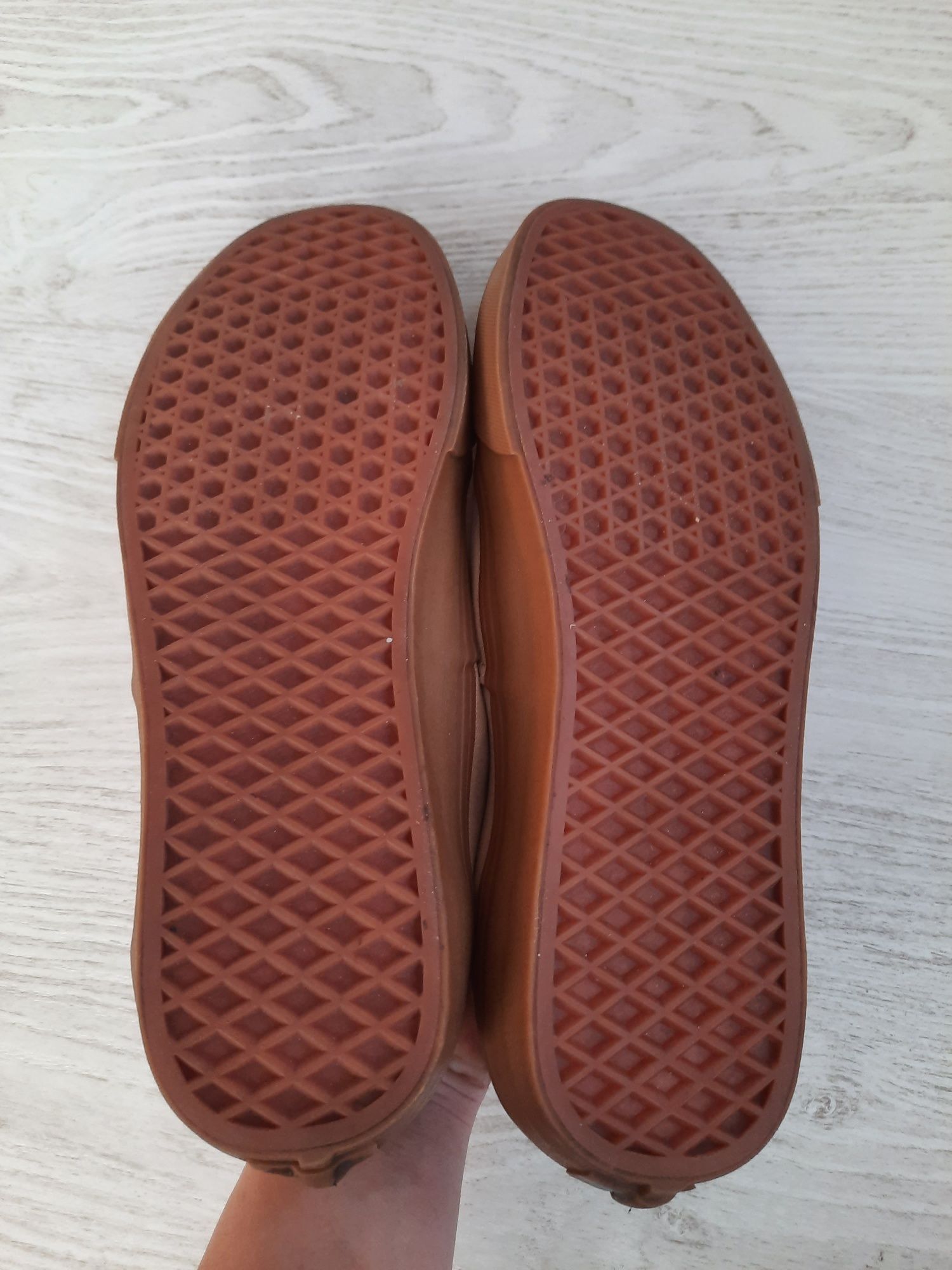 Мужские Кеды Vans Gum Authentic кеди мокасины  29см р.45-44