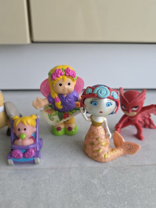 Набір фірмових іграшок для дівчинки дісней, elc, djeco