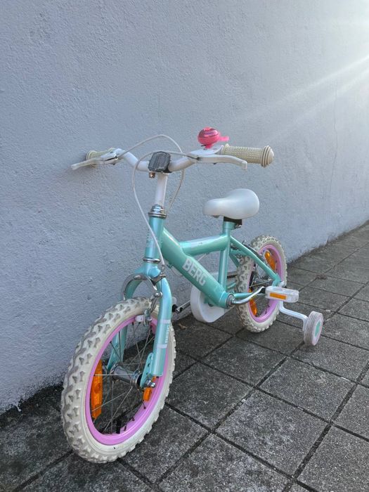 Bicicleta para menina 14 rodas