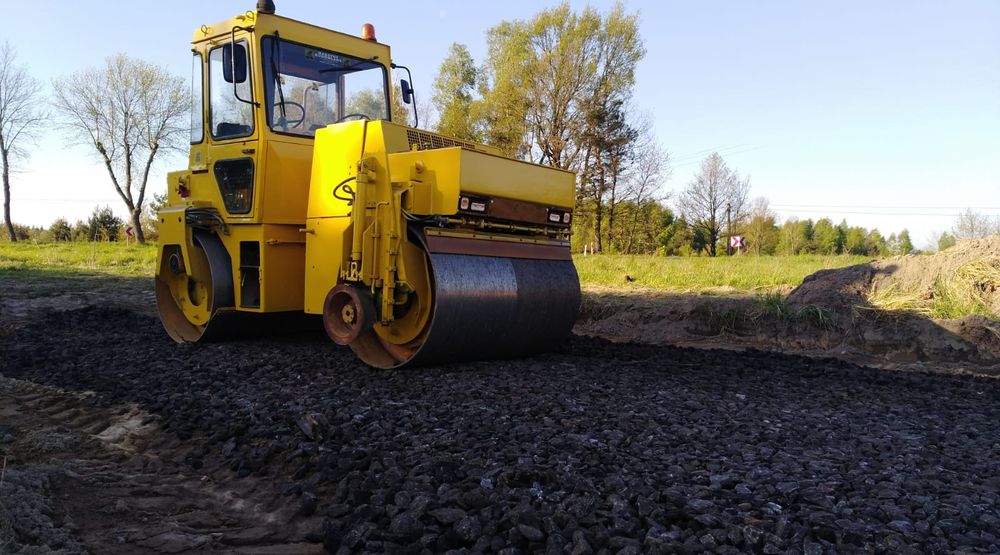 Usługa wynajem walca 7.5 tony