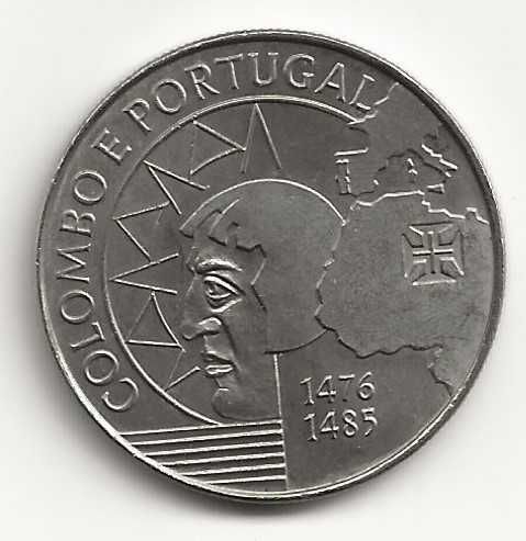 200$00 de 1991 da  III Série dos Descobrimentos   América - Colombo