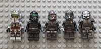 Lego  минифигурки Star Wars The Bad Batch: комплект 5 шт. , новые