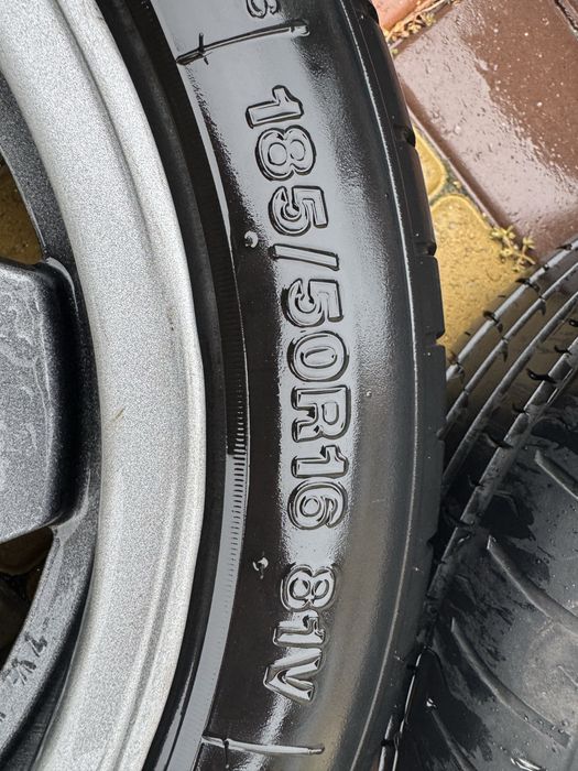 Продам диски BORBET з резиною 185/50/16