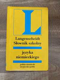 Langenscheidt Słownik szkolny języka niemieckiego