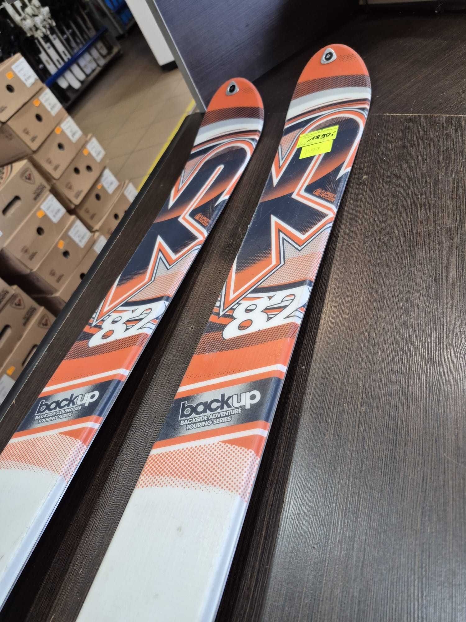 Narty skiturowe K2 82 backup 167cm S-24