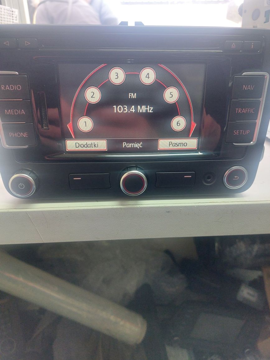 VW RNS315 dab,kamera ,blutooth, polskie menu