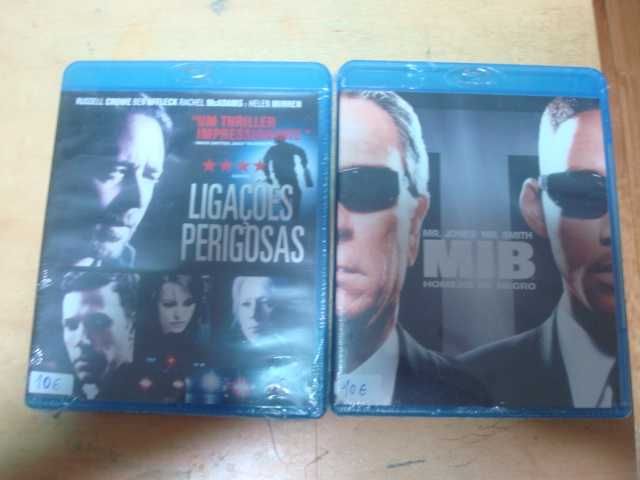 11 blu rays originais e 1 serie alguns selados
