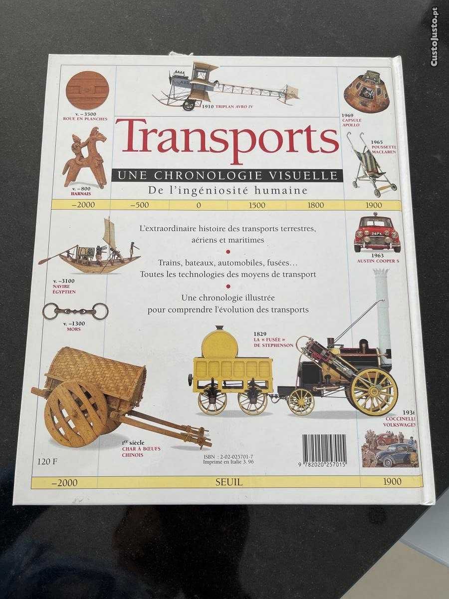 Livro Transports"Une Chronologie Visuelle