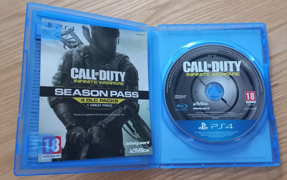 Call of Duty Infinite Warfare PlayStation PS4 PS5 диск гра игра