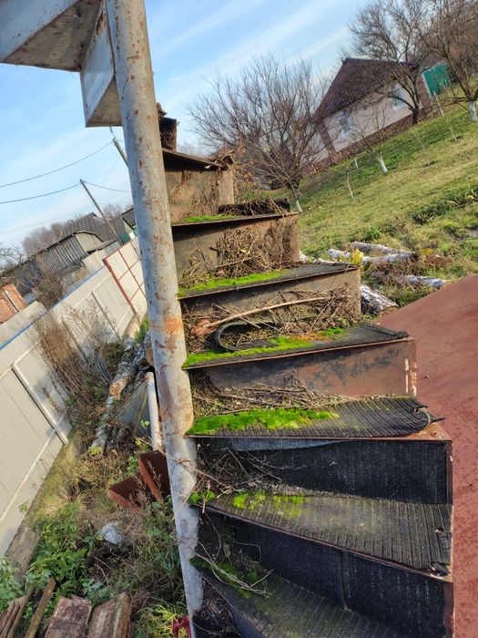 Металеві сходи гвинтові