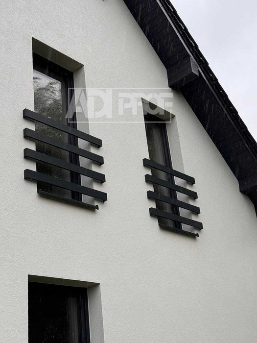 Balkon Francuski Balustrada Francuska podtynkowa aluminium