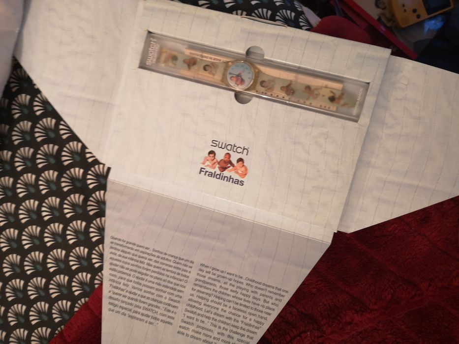 Vendo swatch colecção Fraldinhas