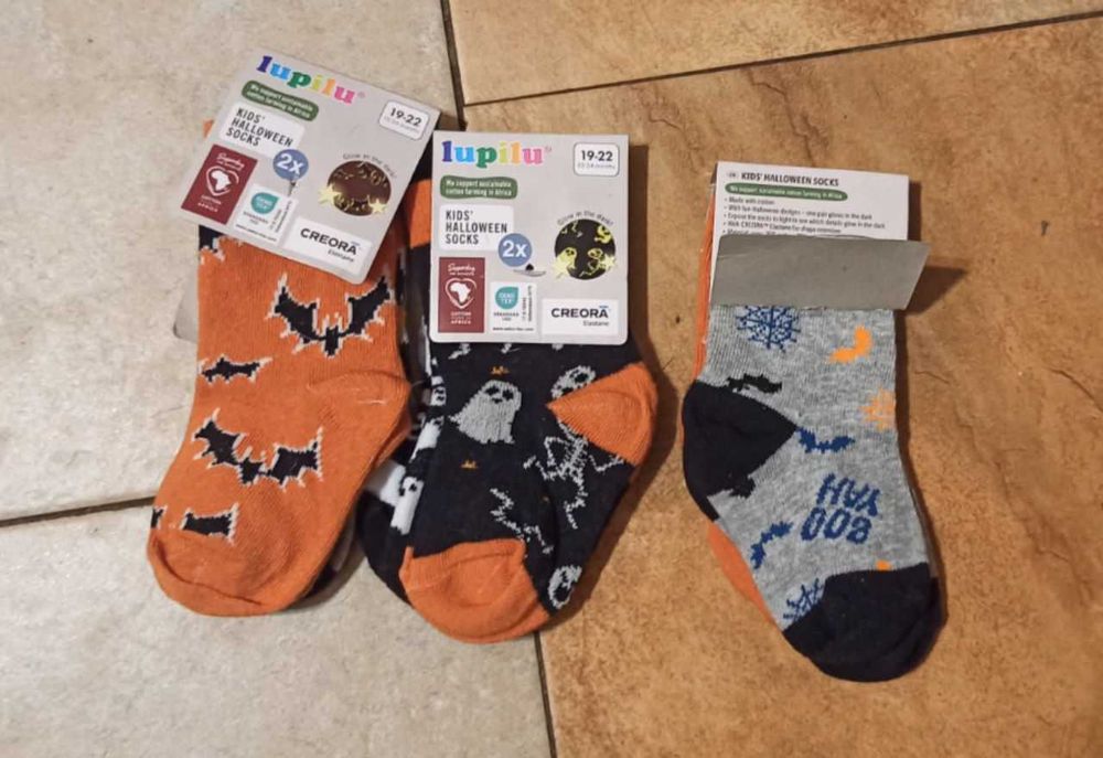 Zestaw skarpetek dziecięcych Lupilu –  (6 szt.)