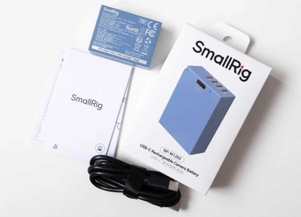 SMALLRIG Akumulator NP-W126S USB-C do Fujifilm jak NOWY