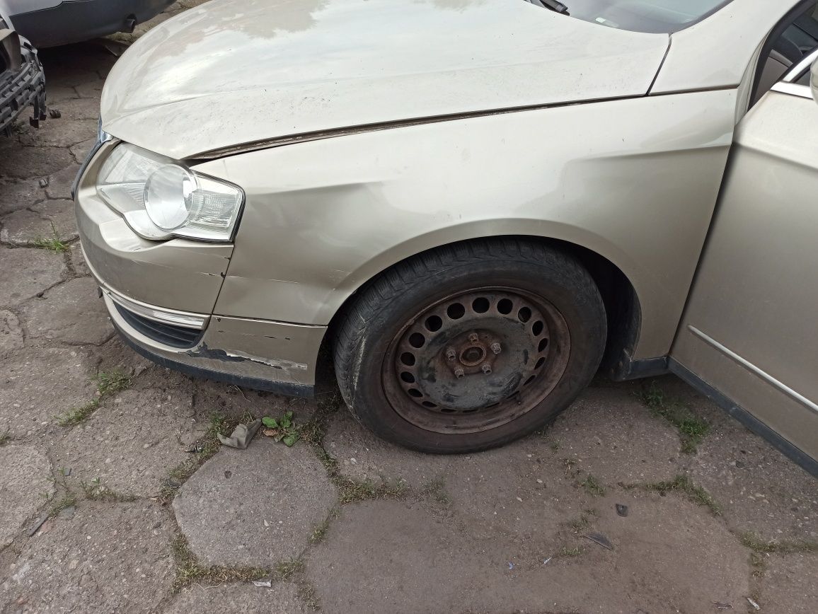 Volkswagen passat b6 silnik 2.0 TDI BKP maska zderzak przód części