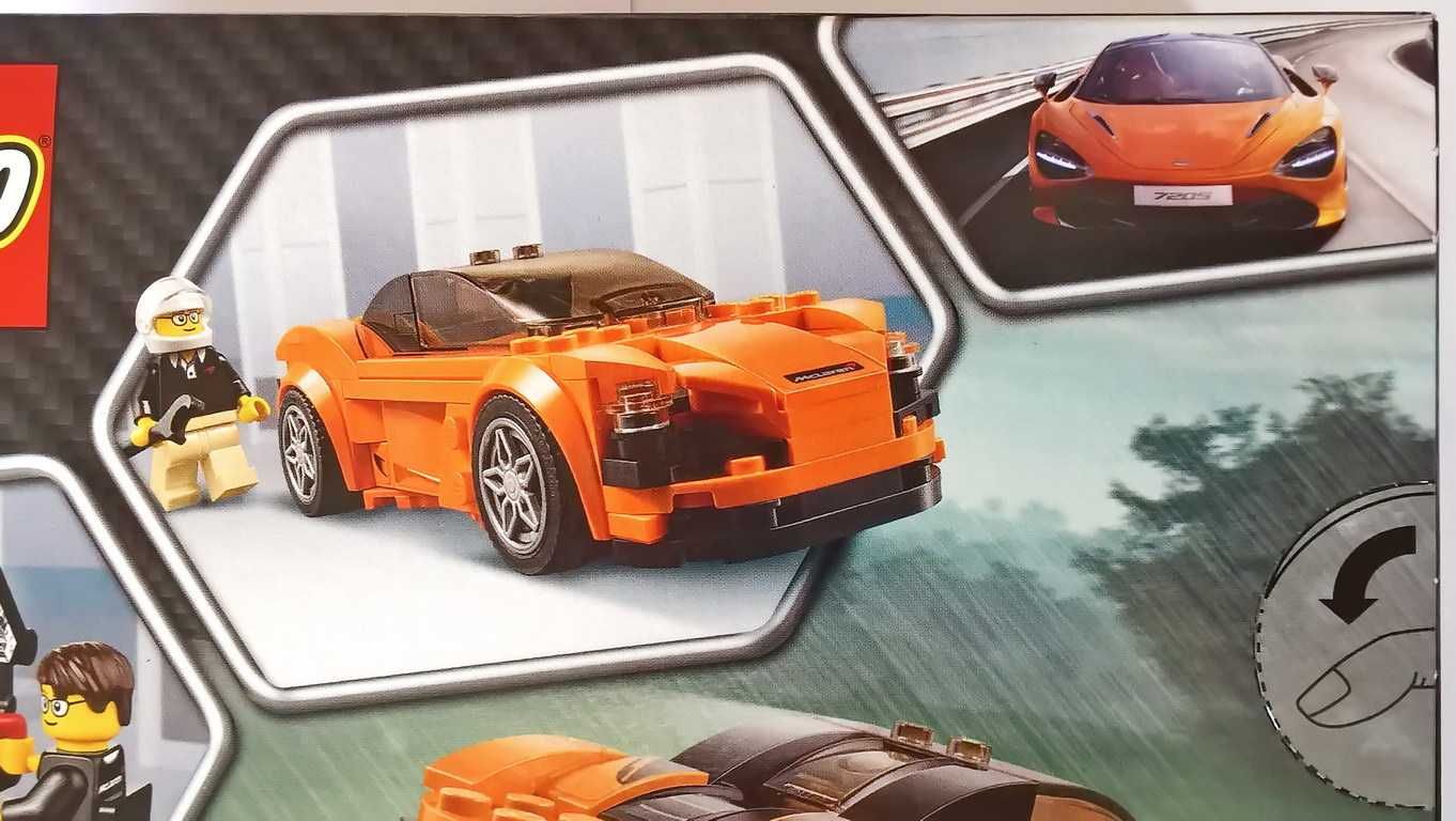 LEGO Speed Champions 75880 McLaren 720S selado