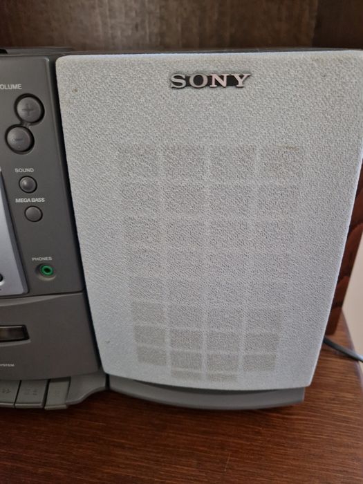 Aparelhagem de musica sony