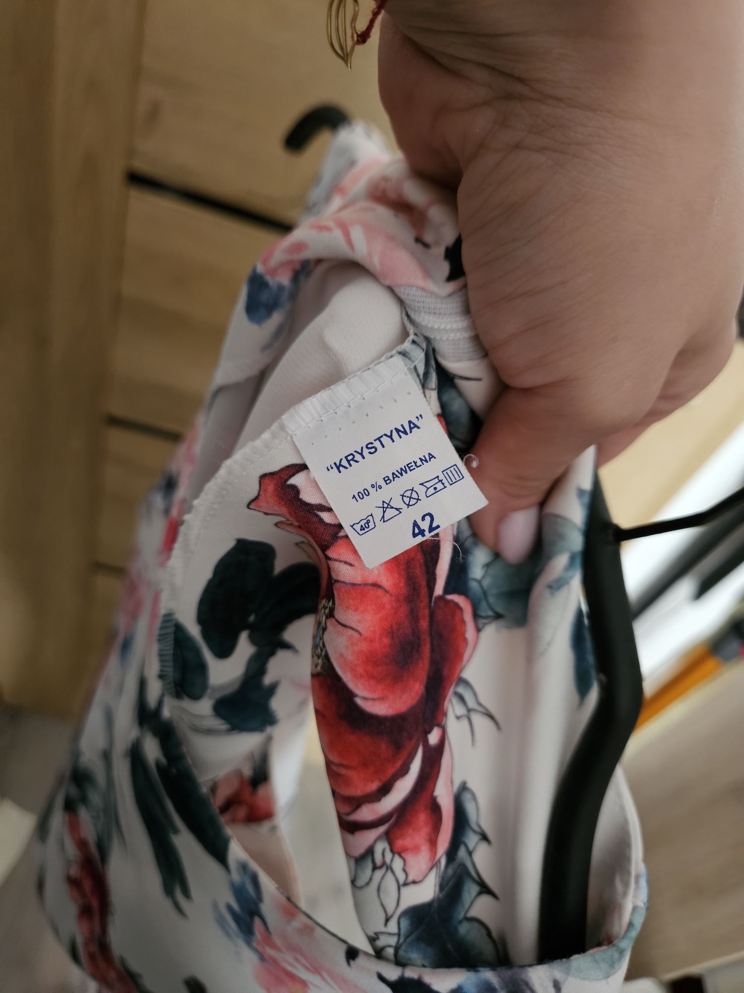 Bawełniana sukienka , rozmiar 42. Stan idealny