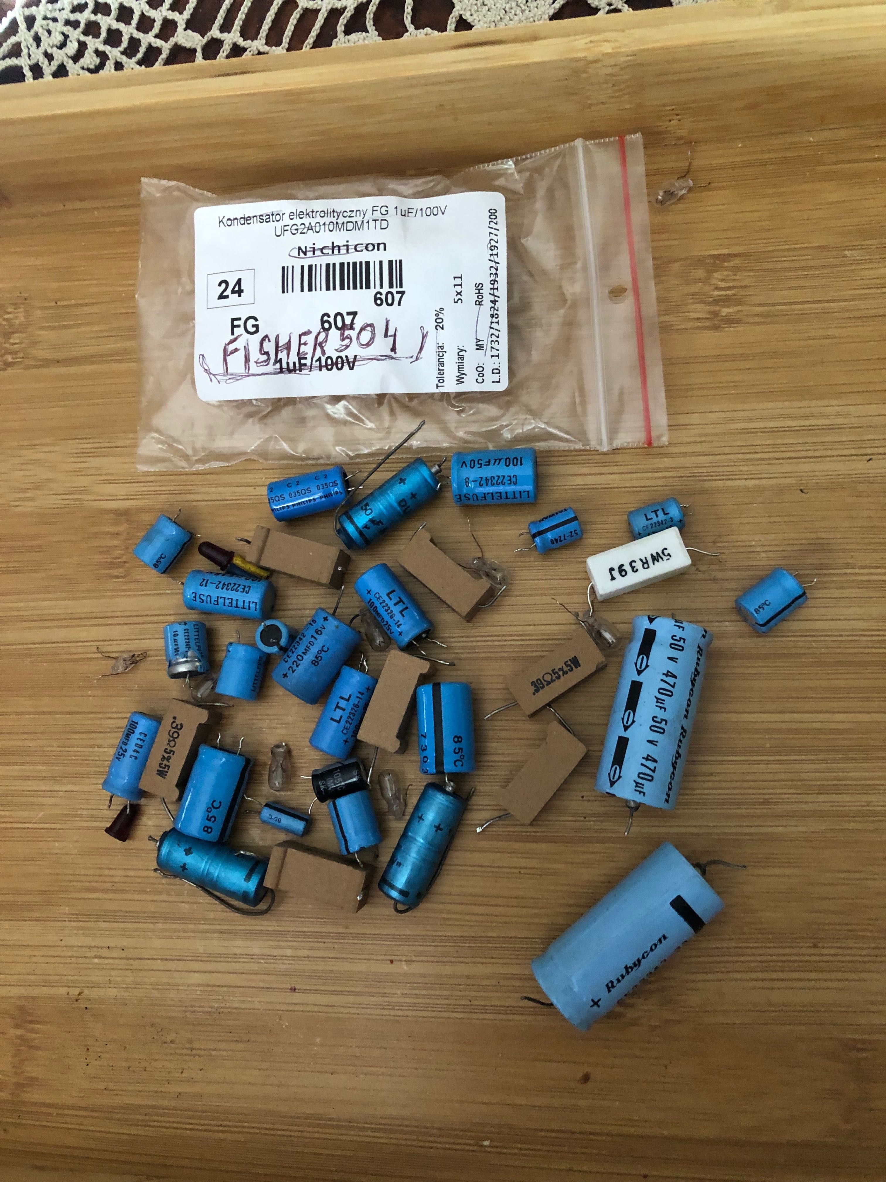 amplituner fisher 504 monster po profesjonalnym serwisie
