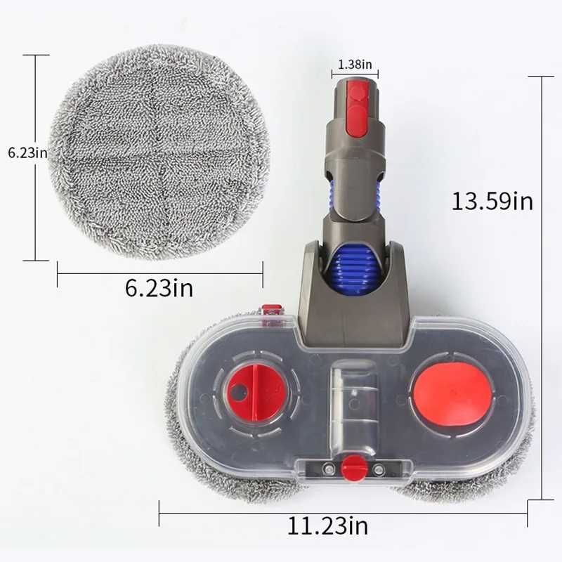 Szczotka mop głowica mopująca do ODKURZACZA DYSON V7 V8 V10 V11 V15