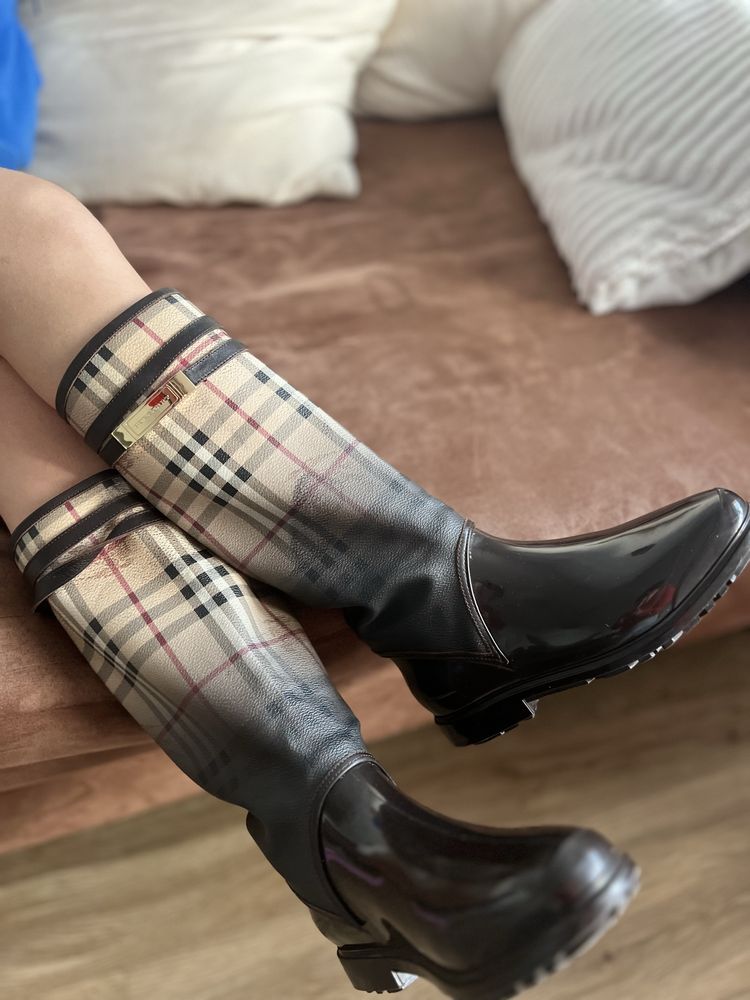 Гумові чоботи Burberry 38 розмір