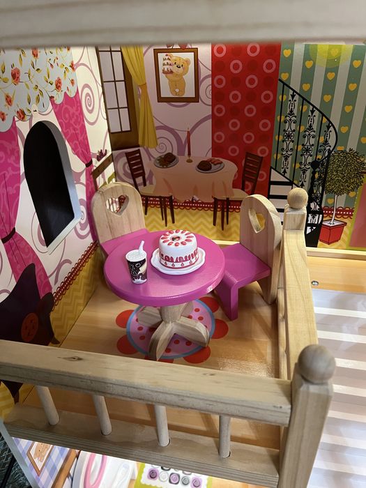 Ляльковий будинок, іграшковий будинок для ляльок дерев’яний