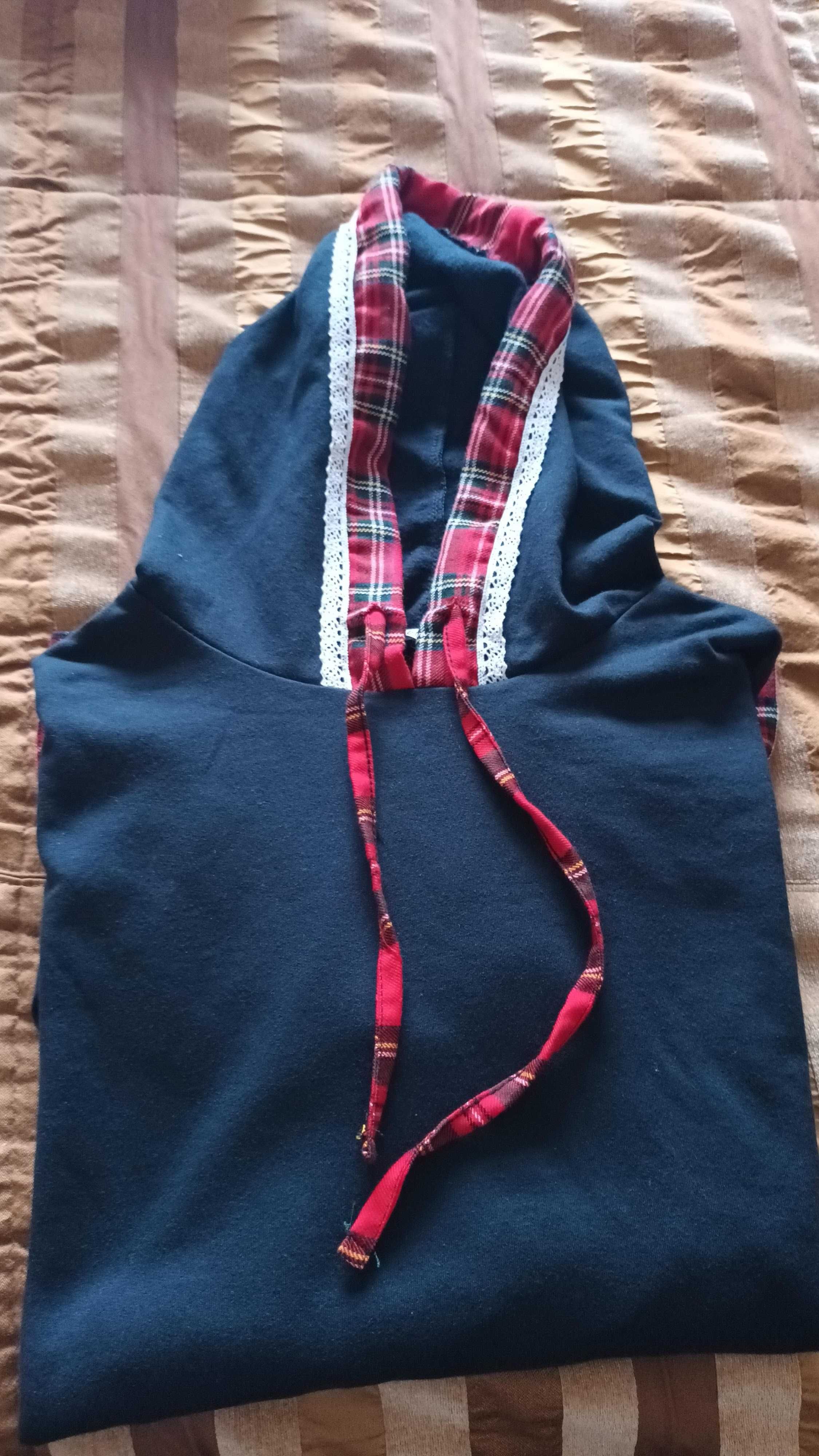 Sweat-shirt em azul escuro