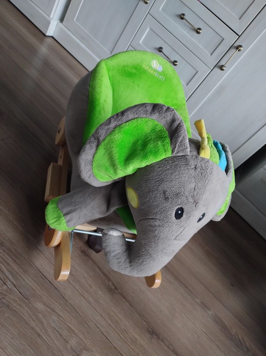 Słoń bujany, bujak, fotel