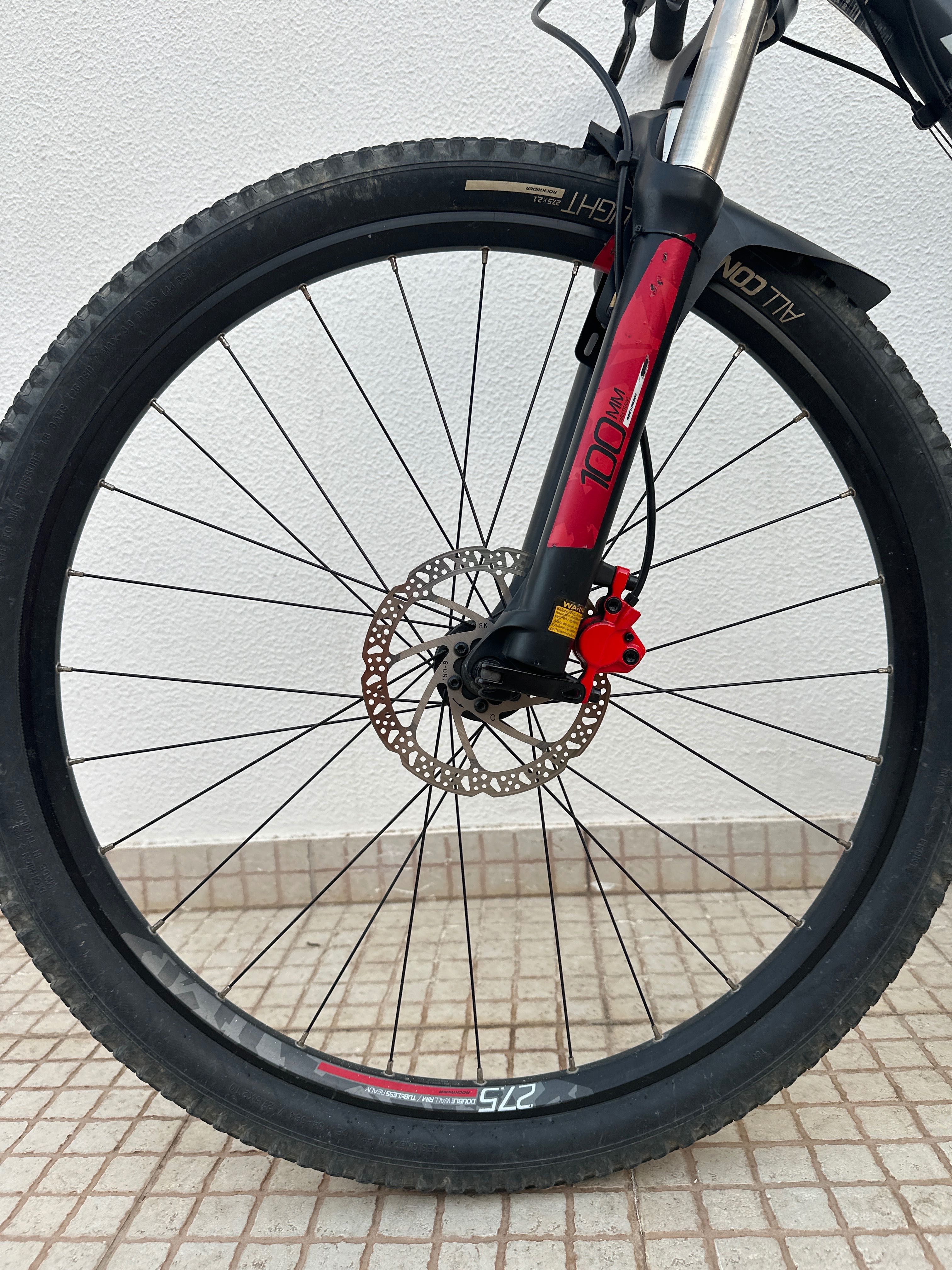 Rockrider ST540(Tamanho S) Bicicleta Montanha Original Revisões em Dia