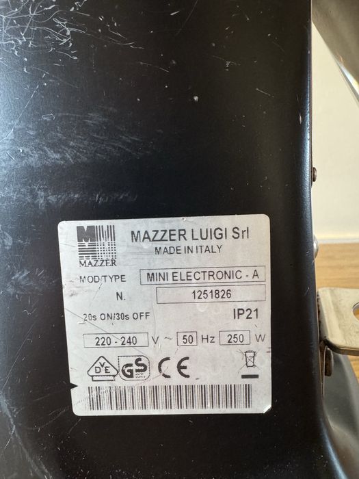 Mazzer Luigi - moinho de cafe profissional