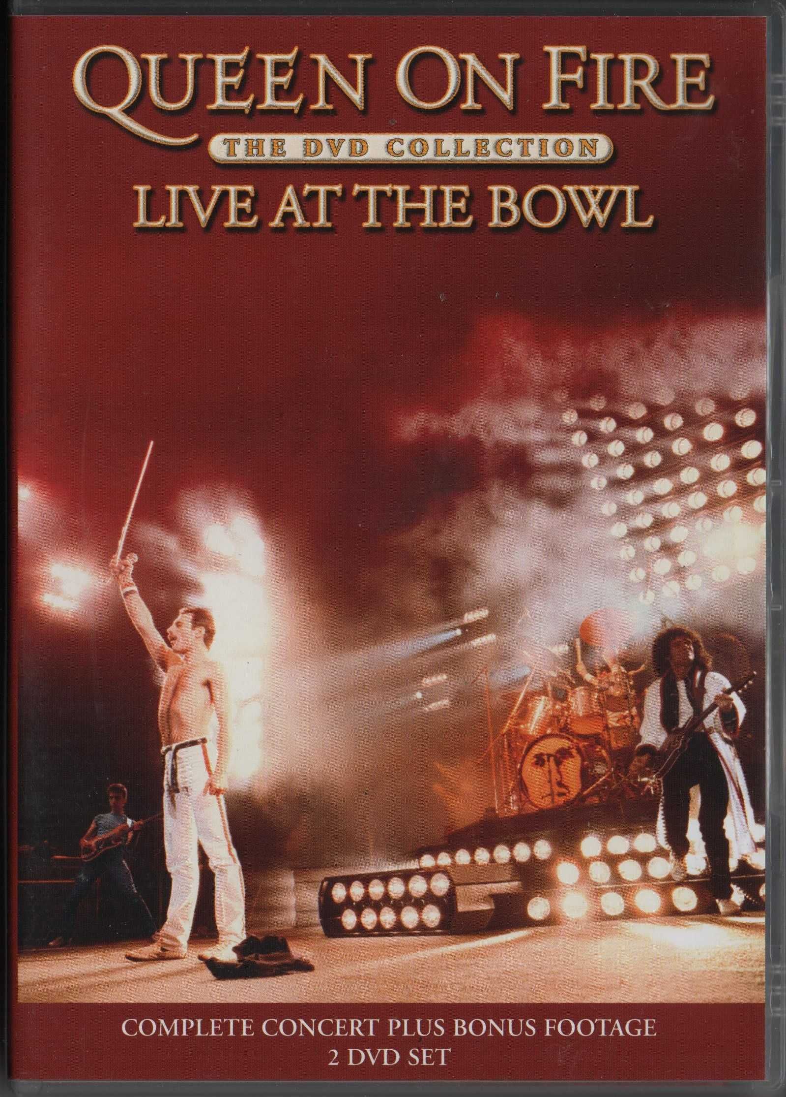 Dvd Queen On Fire - Live at the Bowl - musical - 2 dvd's