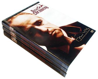 OJCIEC CHRZESTNY The Godfather część 1, 2, 3 DVD Polski Lektor BDB