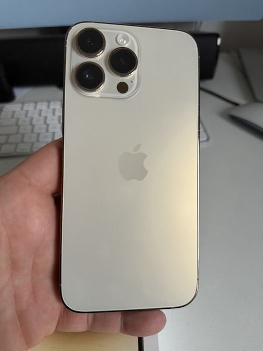 iPhone 14 Pro Max 128gb Gold Stan Idealny Bateria 100%