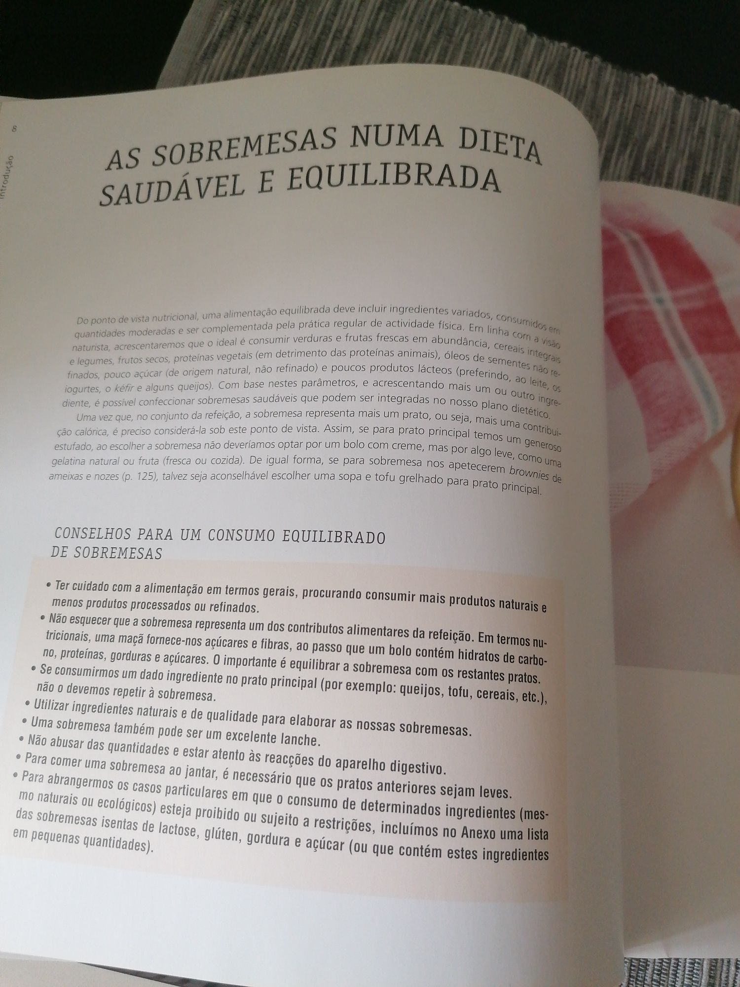 Livro sobremesas saudáveis