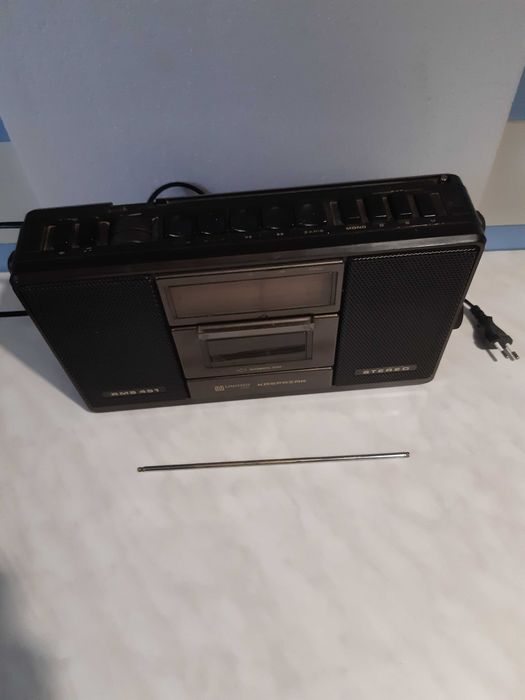 Radiomagnetofon RMS 451 KASPRZAK Unitra lata 80 XXw.