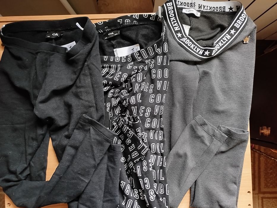 Лосини, легінси для дівчинки 3 шт 6-7 років