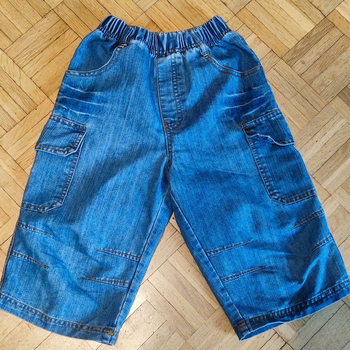Spodenki jeansowe chłopięce 134/140