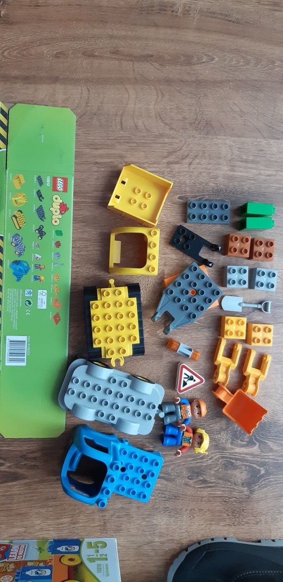 Lego duplo koparka, wywrotka 10812 wiek 2-5