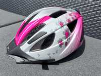 Kask Crivit z lampką dziecięcy młodzieżowy 49-54 cm dziewczęcy