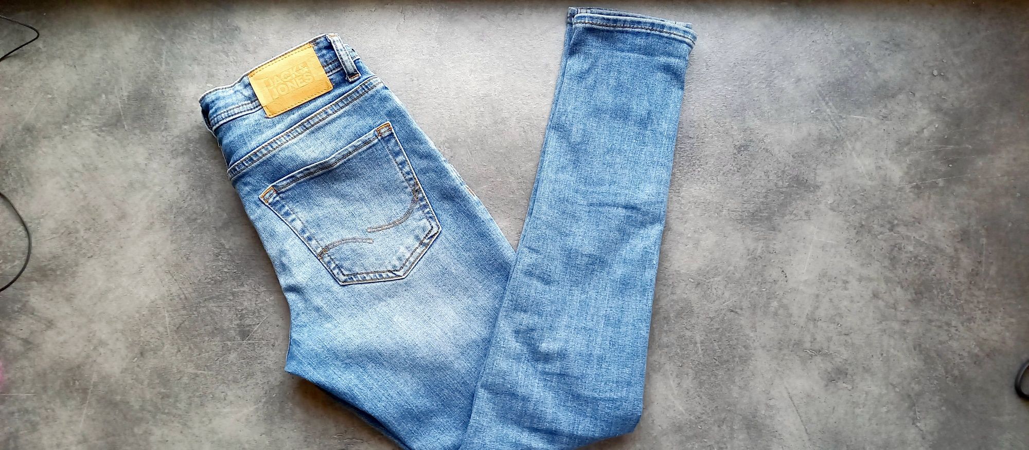 Jack&Jones, spodnie jeansowe, roz. 158cm