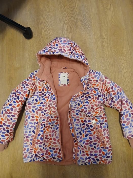 Kurtka narciarska zimowa dziewczeca 122