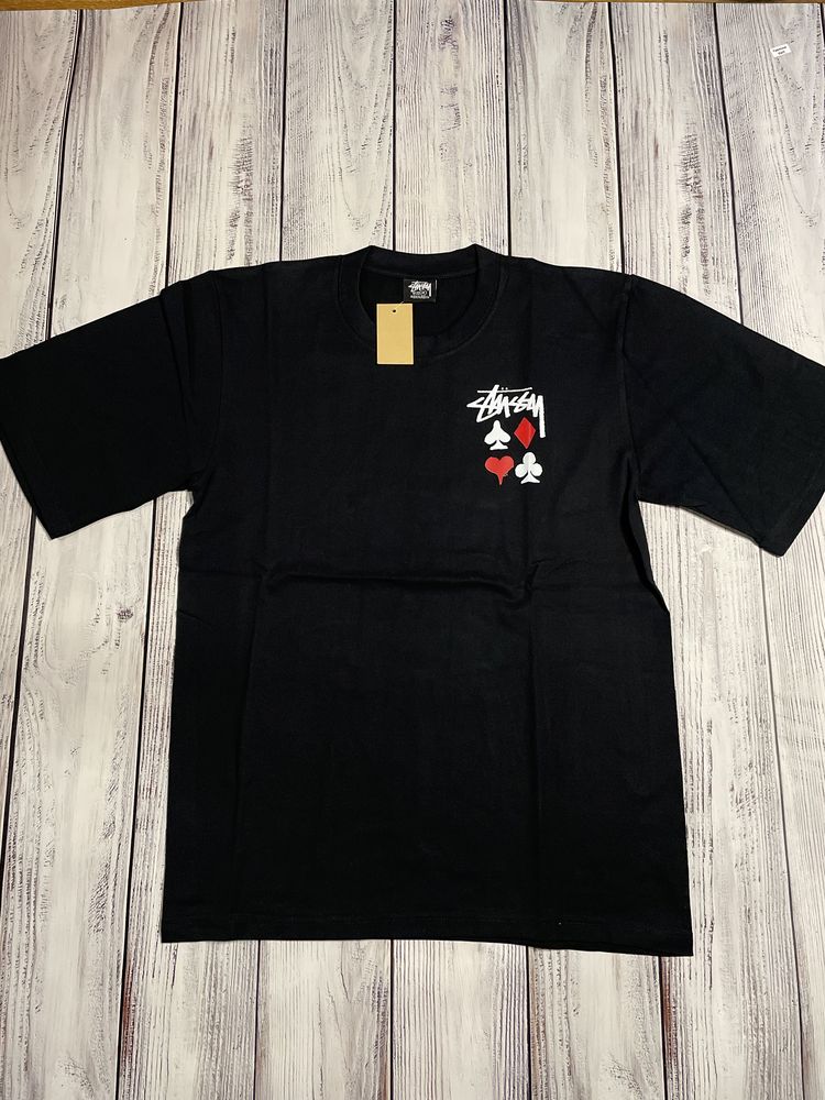 Футболка Stussy Black Poker