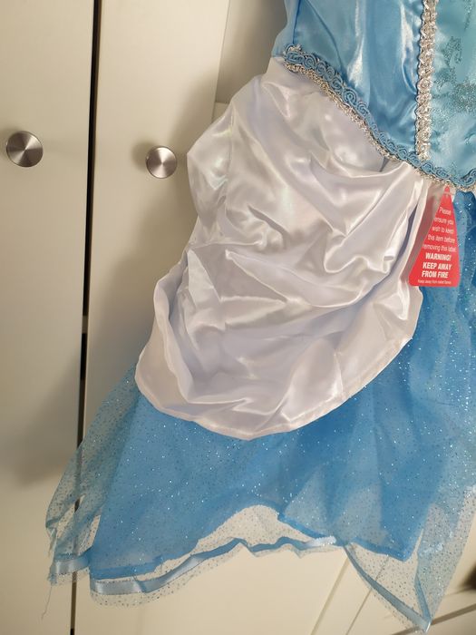 Kopciuszek Disney Cinderella sukienka strój przebranie