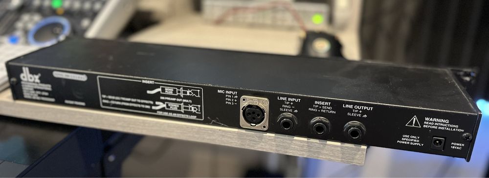 DBX 286 - procesor mikrofonowy, channel strip