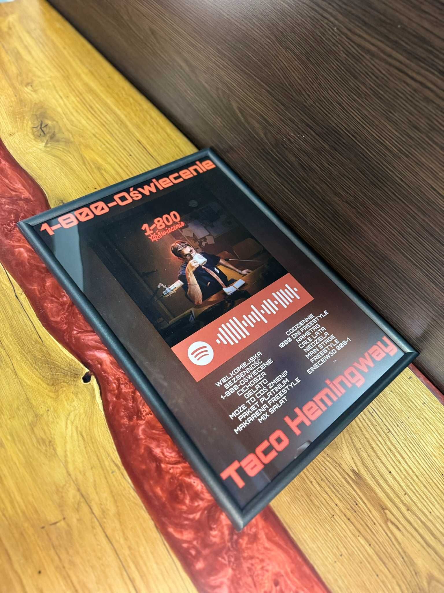 Taco Hemingway - 1-800-Oświecenie Plakat dla fana