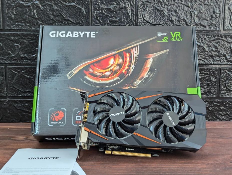 GIGABYTE Windforce GTX 1060 6GB OC Edition (gddr5)
