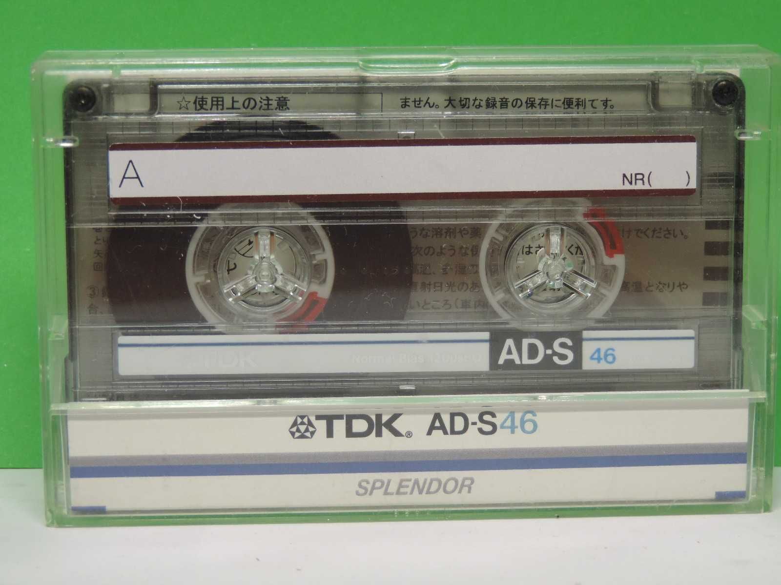 Аудиокассета Top TDK AD-S 46 1984 - Japan